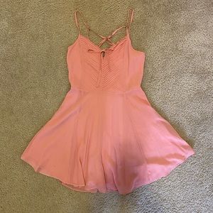 NWT Abercrombie & Fitch coral dress
